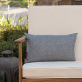 Coronado Rectangular Pillow Set Of 2 Grey Fabric