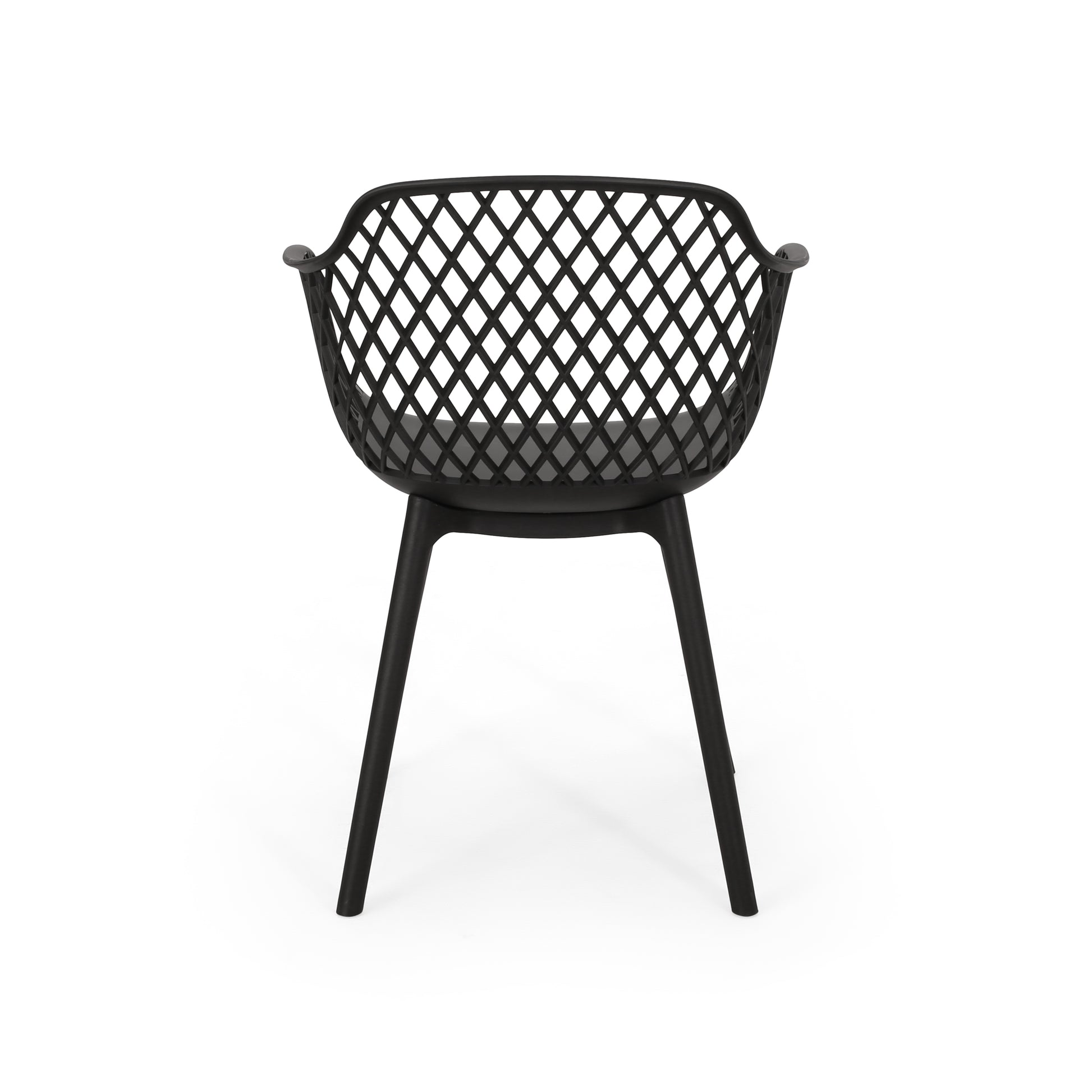 Poppy Chair Black Polypropylene