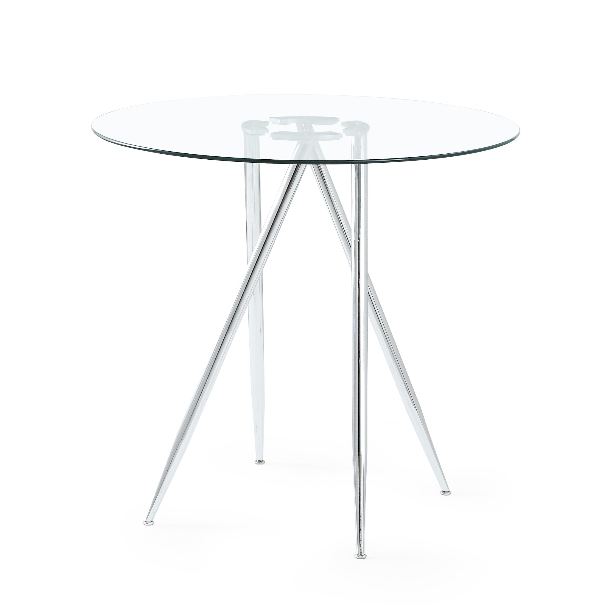 Vice Bar Table Chrome Chrome