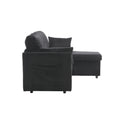 United Modular Sectional Sofa L Shaped Modular Couch With Reversible Chaise Modular Sofa Sectional Couch With Storage Seats Black Velvet 3 Seat