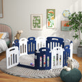 Qaba Baby Playpen, 18 Panels Sturdy Safety Play Yard For Babies And Toddlers, 85