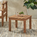 Temecula Side Table Brown Wood