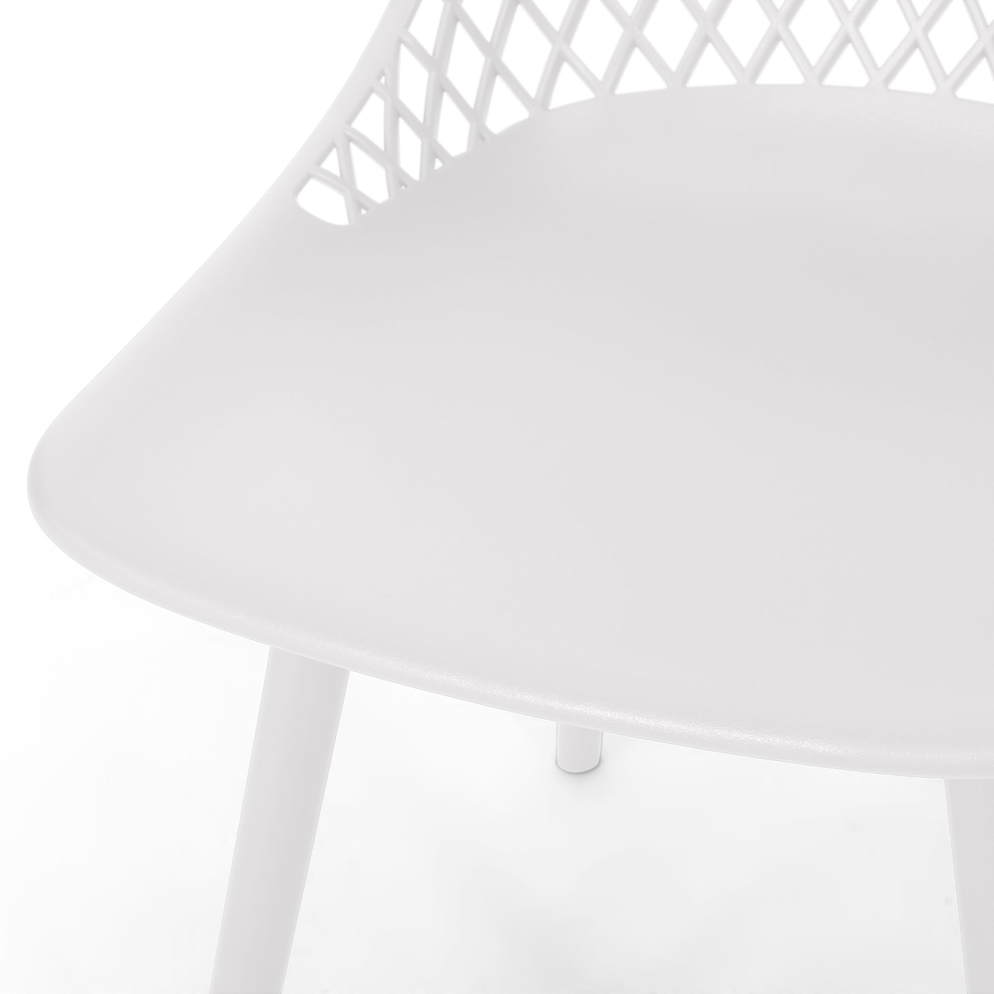 Lily Chair White Polypropylene