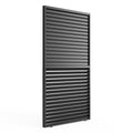 9720 Louver Grille 1 3 10Ft Aluminum Frame & Louvers Black Aluminium