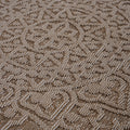 Naar Guros Collection 6X9 Beige Medallion Indoor Outdoor Area Rug Beige Polypropylene