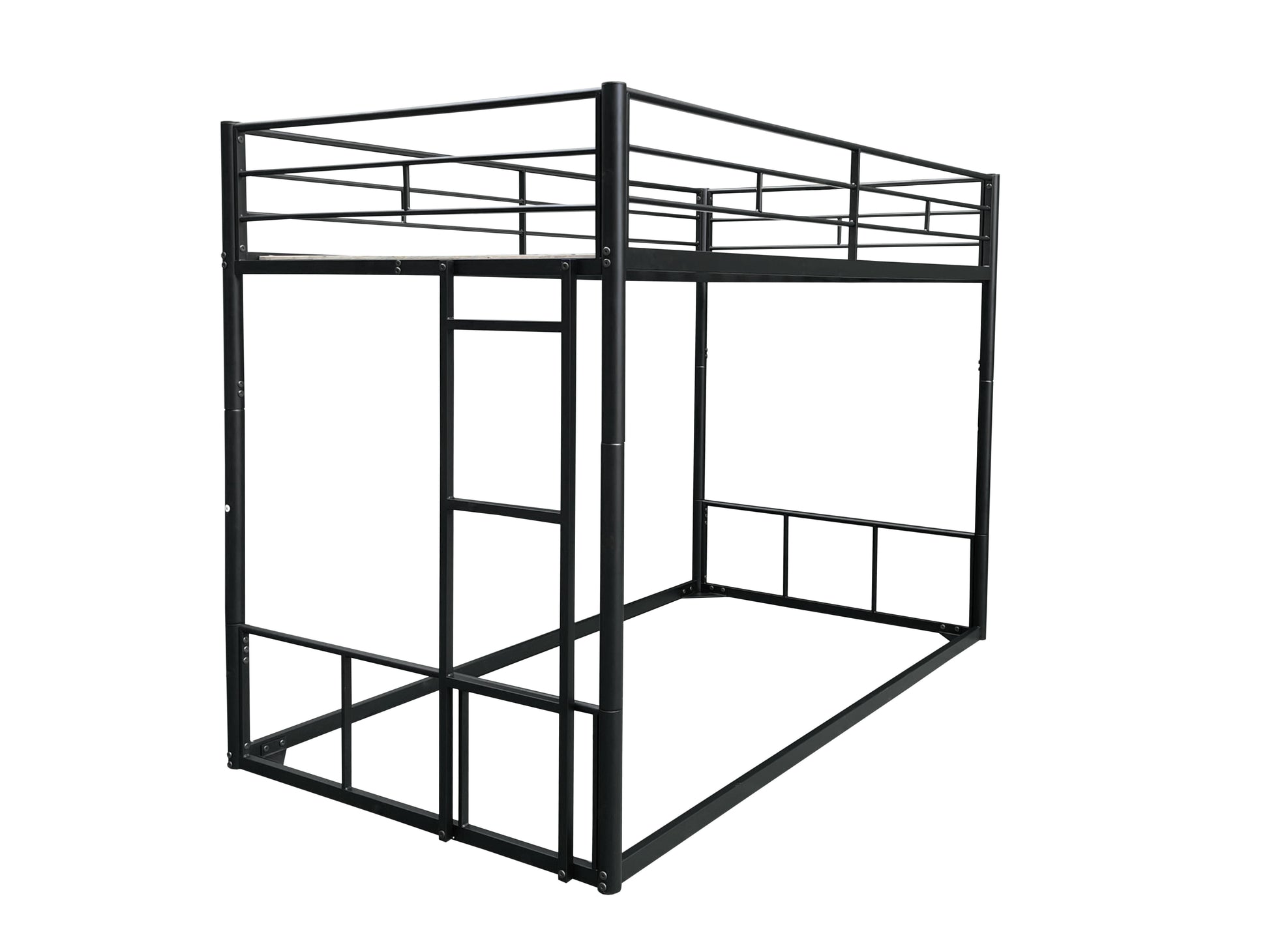 Twin Over Twin Bunk Twin Black Bunk Steel