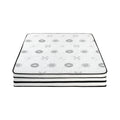 12 Inch Full Mattress Highlyquilted Cover Hybrid Mattress, White, Plush Foam Mattress In A Box, Luxury Comfort Mattress White Bedroom Foam Spring Full