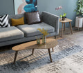 Pineda Brown End Table Brown Solid Wood