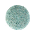 Deon Knitted Pet Yarn 20 X 20 Round Pouf Aqua Pet