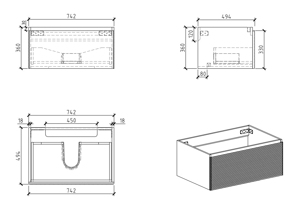 30" Floating Bathroom Vanity With Sink, Modern Wall Mounted Bathroom Storage Vanity Cabinet With Countertop And Soft Close Drawers, Ink Black Cruis 30 Black Wood