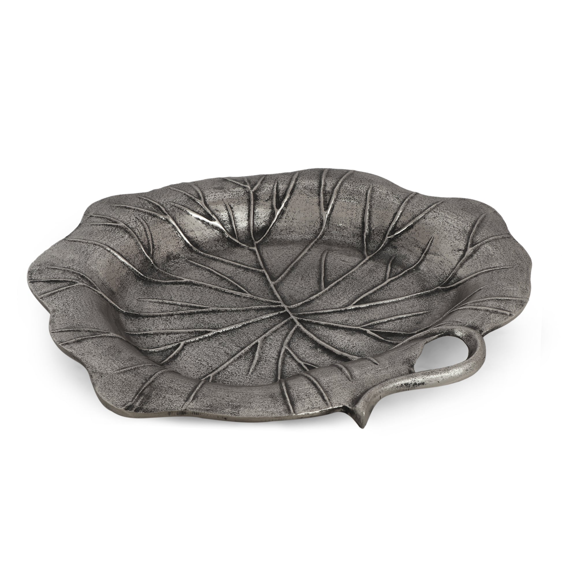 Platter Clear Antique Nickel Aluminium