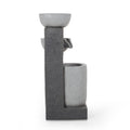 Ashford 3 Tier Fountain, Multi Gray, No Assembly Required Gray Polyresin