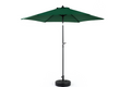 9Ft Outdoor Patio Umbrella Outdoor Table Umbrella With Push Button Tilt And Crank, Market Umbrella 6 Sturdy Ribsdeck, Backyard, Pool Base Not Included Dark Green Dark Green Garden & Outdoor Steel