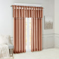 Twist Tab Lined Window Curtain Panel Spice Polyester