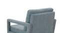 Mid Century Armchair2Pcs, Accent Chair With Wood Legs & Soft Cushion For Living Room, Bedroom, Home Office, Study, Dim Grey Grey Foam Wood Fabric