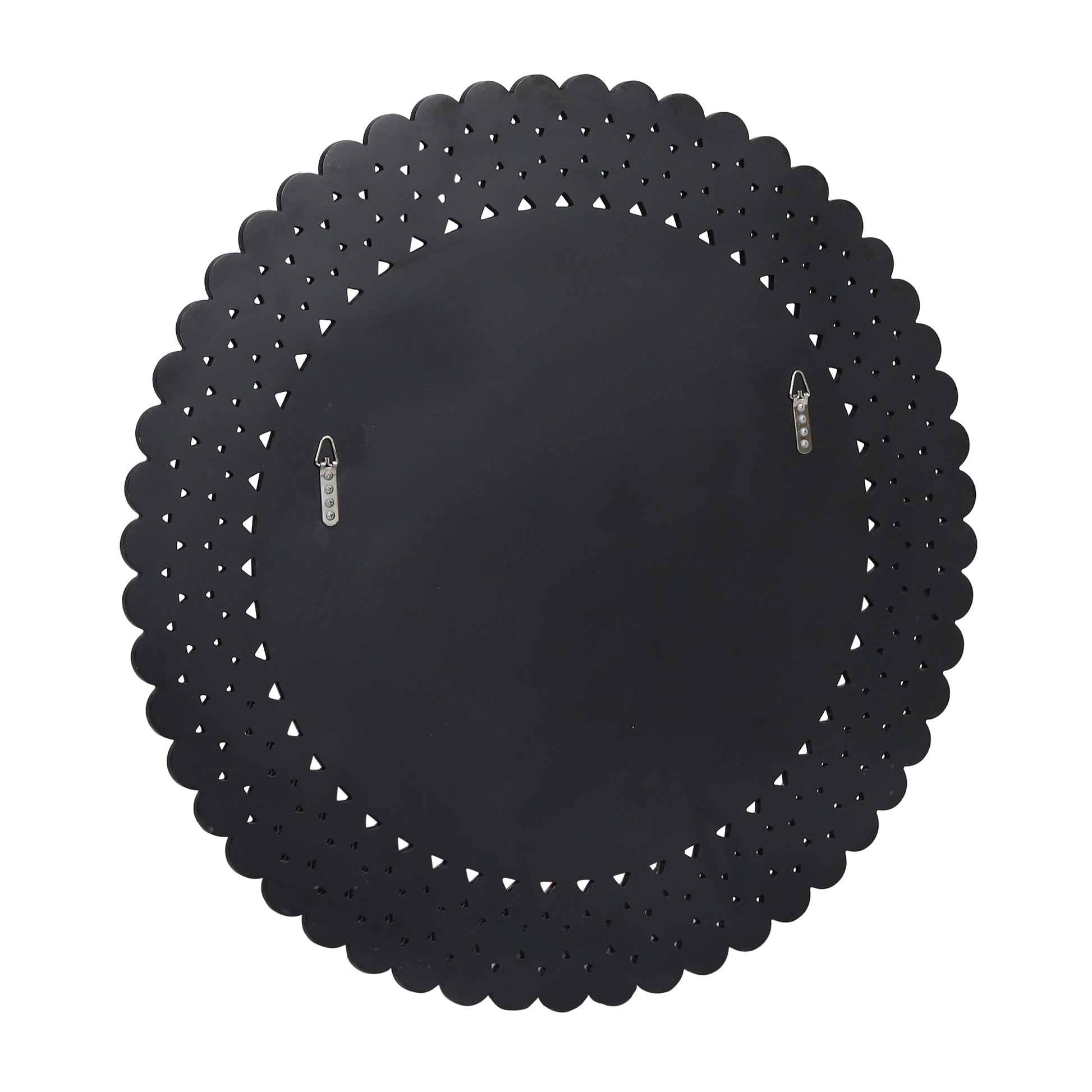 Wall Mirror Black Iron