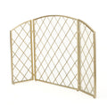 Fire Screens Gold Iron