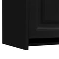 Shoe Storage Cabinet For Entryway With 3 Flip Drawers, Modern Shoe Organizer Cabinet, Free Standing Shoe Rack For Hallway, Living Room, Black Black Mdf