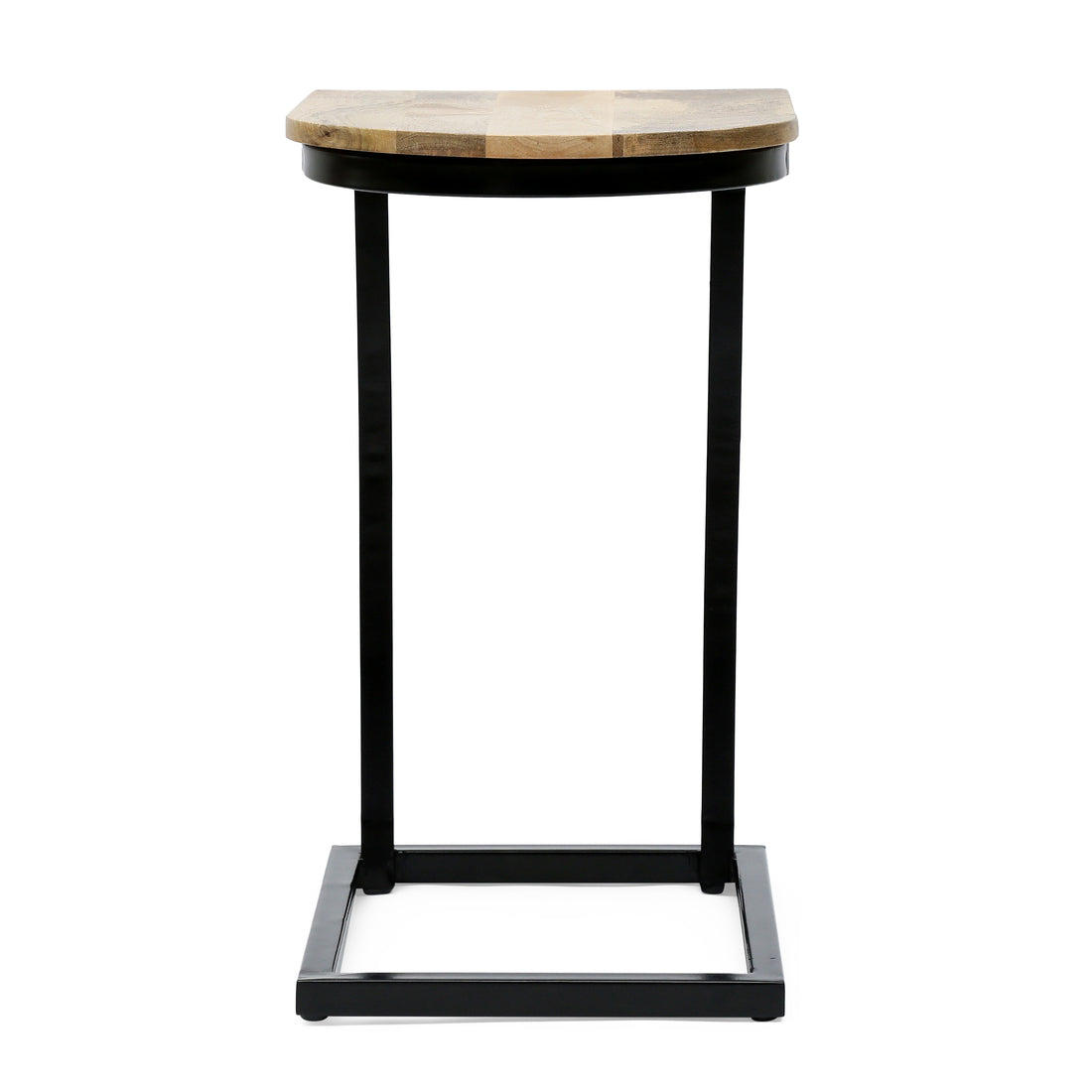 C Table Honey Wood Metal