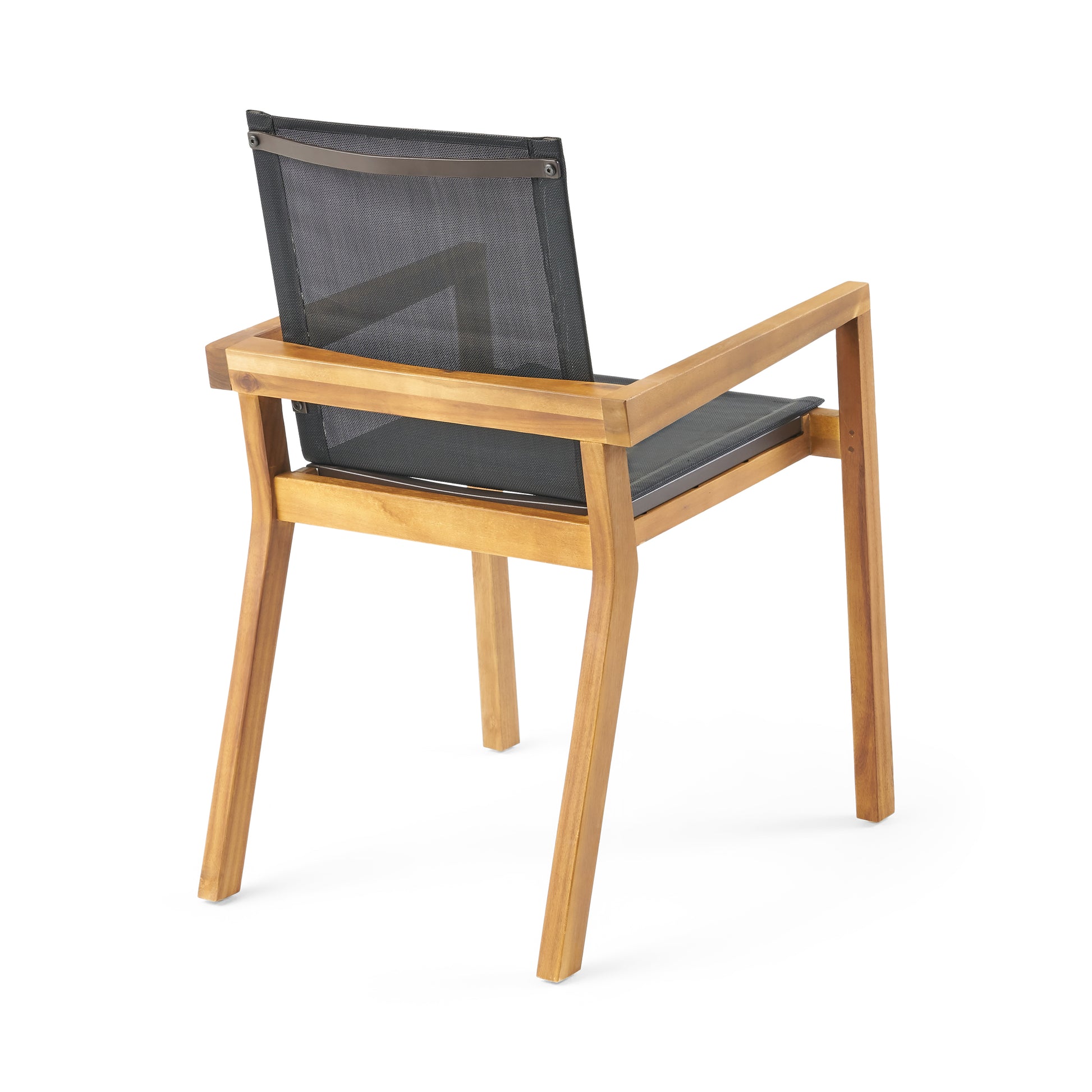 Belfast Dining Chair,Set Of 2 Teak Wood