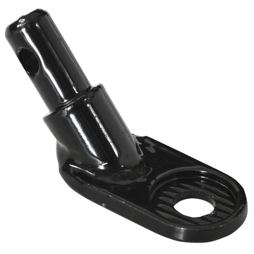 Aosom Steel Bike Trailer Coupler Attachment, Type 'B' Bicycle Trailer Hitch Connector For Cargo, Child And Pet Trailers Black Metal