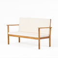 Luciano Seat Brown Wood