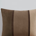7 Piece Faux Suede Comforter Set Brown King King Brown Polyester
