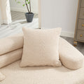 Unique Modeling Design,Upholstered Indoor Furniture,Foam Filled Sleeper Sofa Bed For Living Room,Bedroom,3 Colors Khaki Primary Living Space Modern Foam Polyester 4 Seat