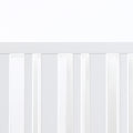 Prague Convertible Crib In White White Wood