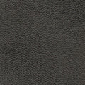 Modern Leather Metal Leg Chair Charcoal Grey Leather