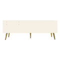 Modern Shoe Storage Bench With Hidden Storage And Upholstered Cushions For Bedside, Living Room And Entryway Antique White Antique White Mdf Metal