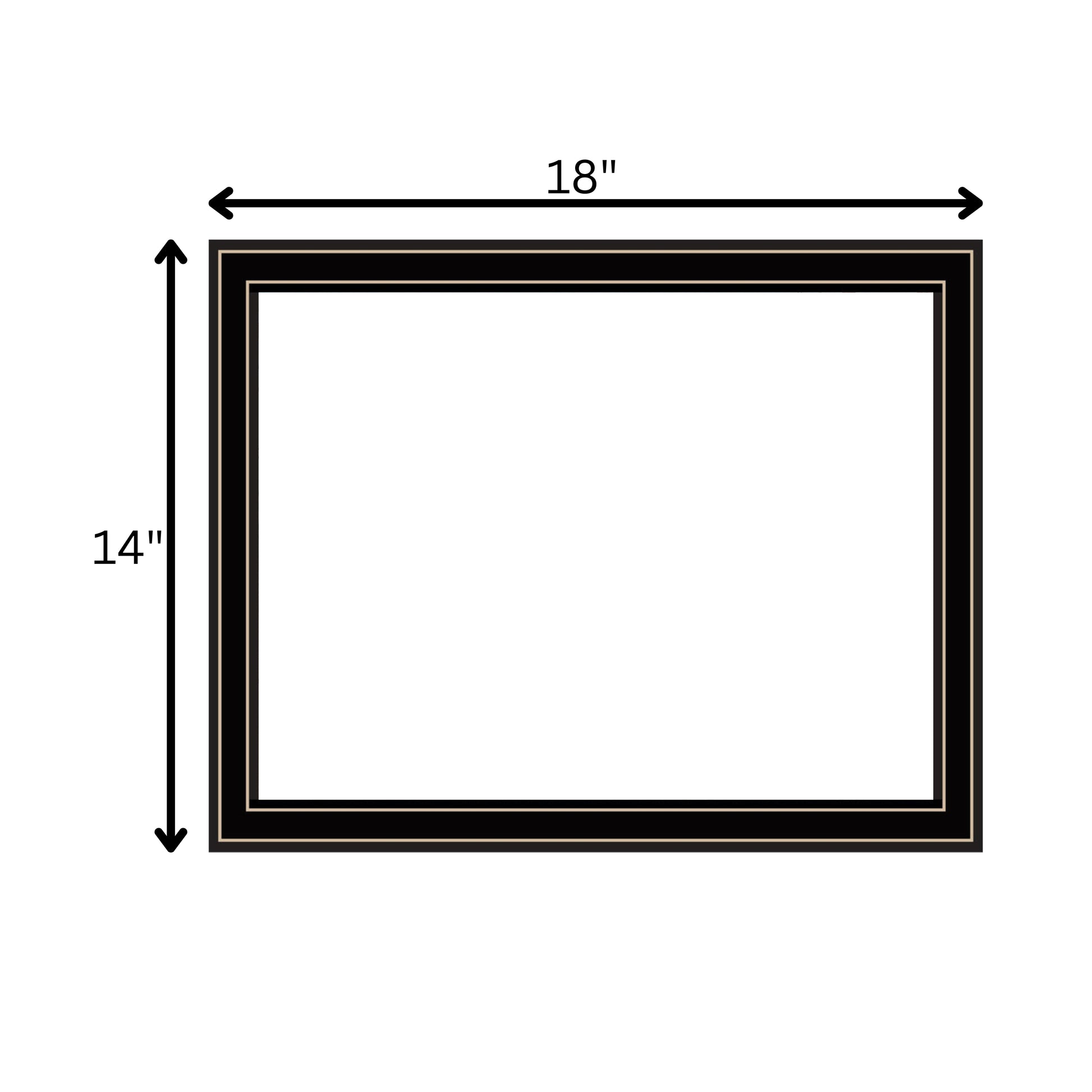 2 Piece Vignette Simple Blessings Black Framed Wall Art For Living Room, Bedroom Wall Art Print For Home Decor By Billy Jacobs Multicolor Wood Paper