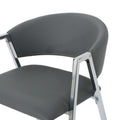 Bar Chair Mp2 Set Of 2 Grey Pu