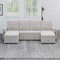 Sectional Sofa With Storage, 96