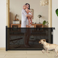 Retractable Baby Gate, Mesh Dog Gate For Doorways, Extends Up To 120