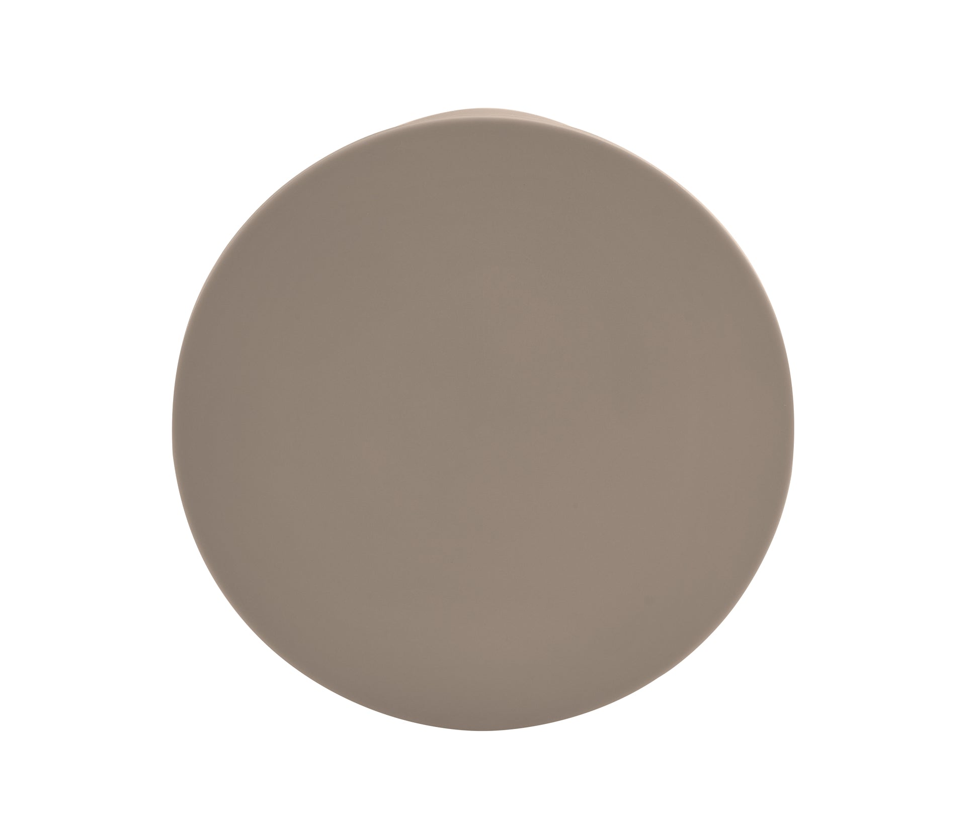 Contemporary Modern Accent Prince Stool Beige Side Table End Table Storage Side Table Light Coffee Plastic