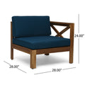 Alcove Lshape Sofa Set,Teak Teak Seats 4 Acacia Wood