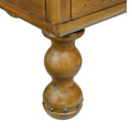 Solid Wood End Table, Rectangle 23.6 Inch Narrow Side Table With Drawer, Vintage Bedside Table Nightstand For Small Spaces, Living Room, Bedroom, Easy Assembly, Antique Brown Antique Brown Pine