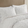 Comforter Mini Set Ivory Full Queen Full Ivory Cotton