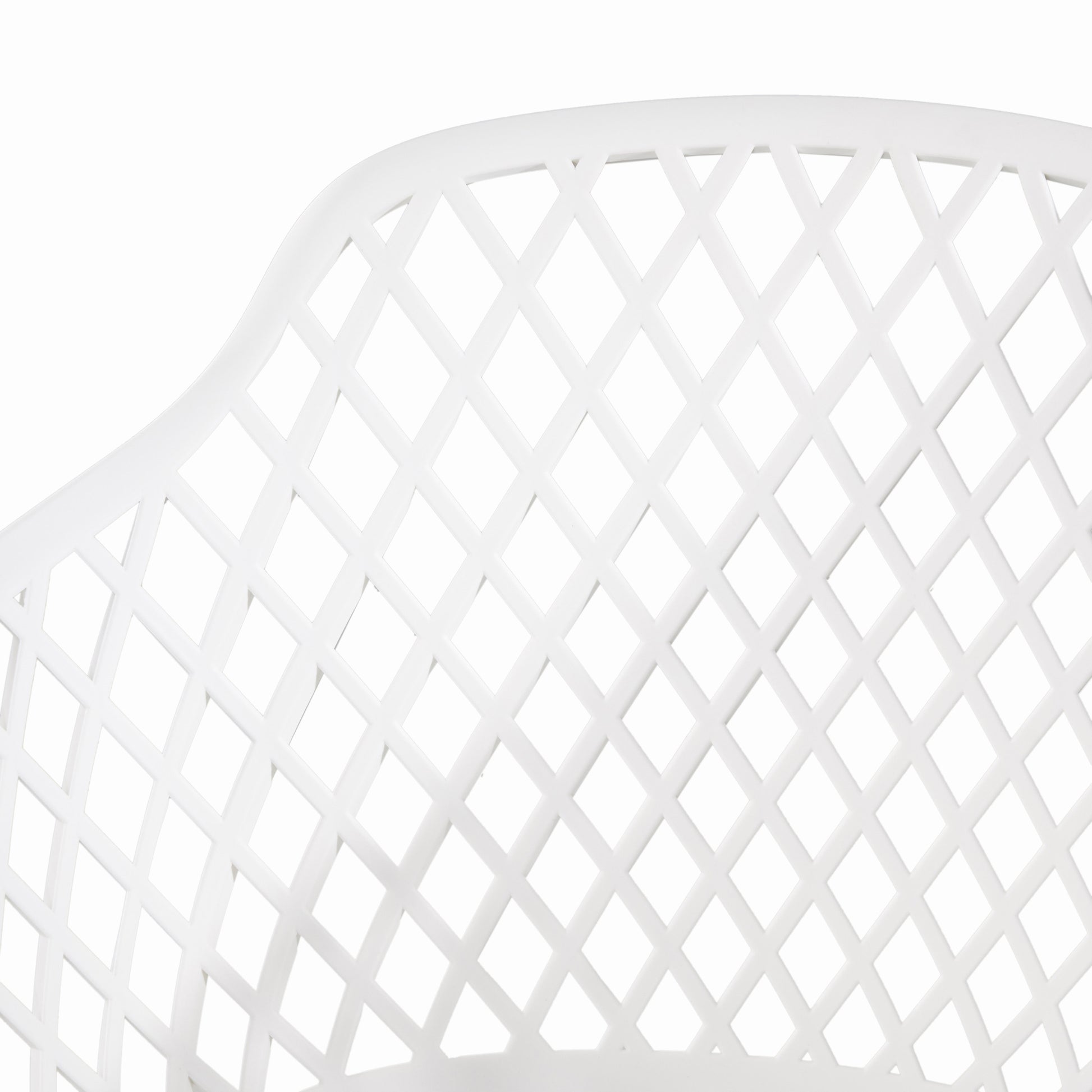 Poppy Chair White Polypropylene