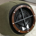 Upholstered Swivel Barrel Armchair With Storage Modern Living Room Side Chair For Bedroom Office Reading Spaces Teddy Fabric Dark Green Dark Green Foam Upholstered