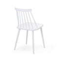 Dining Chair White Polypropylene