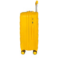 Hard Shell Luggage, 3 Piece Set, With Tsa Lock, 20 Inches 24 Inches 28 Inches Antique Yellow Polypropylene