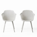 Lotus Chair White Polypropylene