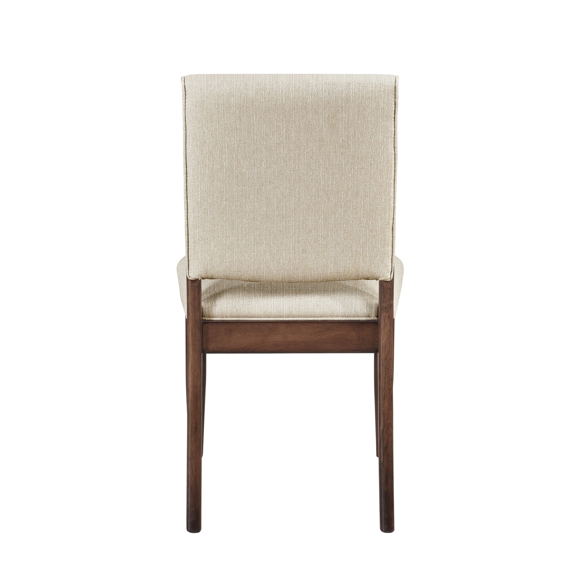 Modern Design 6Pc Dining Set Table Bench And 4X Side Chairs Fabric Upholstered Seat Brown Finish Wooden Dining Kitchen Furniture Brown Mix Seats 6 Dining Room Bench Seating Modern Dining Table With Chair And Bench Wood
