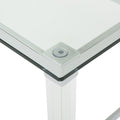 Rectangle Coffee Table Clear Glass