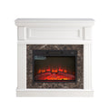 Only Mantel Not Included Fireplace White,41.34