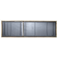 Summerland Chaise Lounge Dark Grey Mesh Dark Grey Mesh