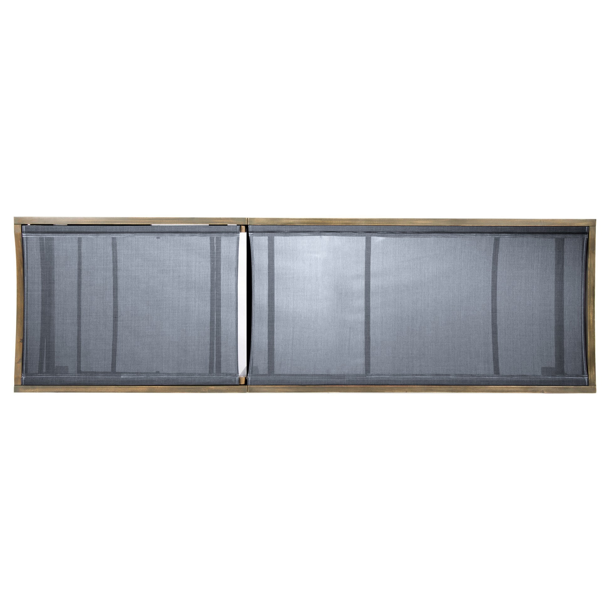 Summerland Chaise Lounge Dark Grey Mesh Dark Grey Mesh