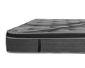 Luxurious 14In Euro Top Mattress, Full Size Plush Memory Foam Mattress For Bed Frames, Dark Gray Dark Gray Bedroom Modern Memory Foam Polyester Full